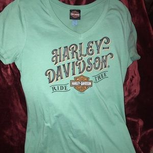 Ladies Harley-Davidson V-Neck Shirt